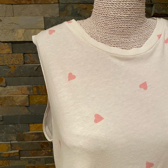 LNA Heart Muscle Tank Sz. L NWT - Picture 2 of 7